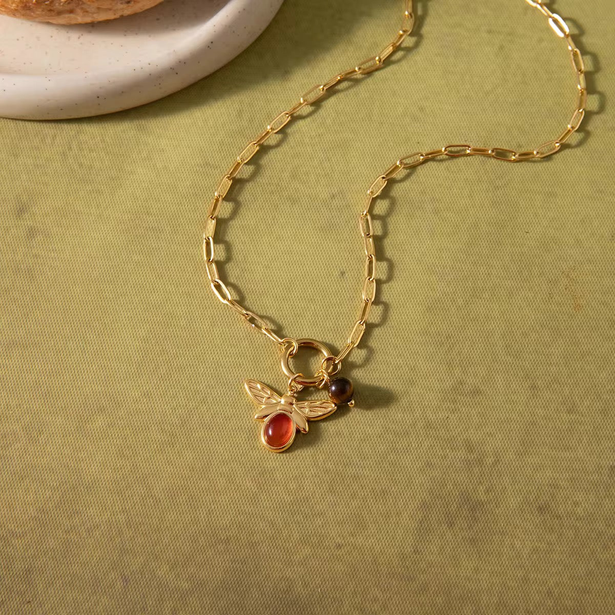 Bee necklace