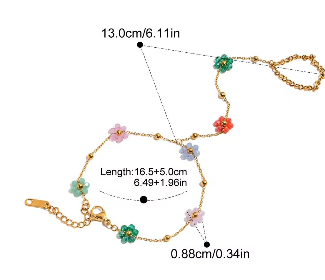 Flower Hand chain